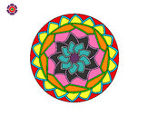Dibujo Mandala 1 pintado por bobesponji