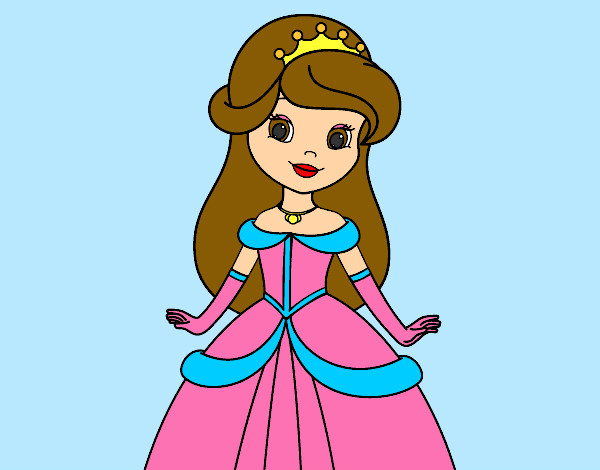 Dibujo Princesa bella pintado por johana18