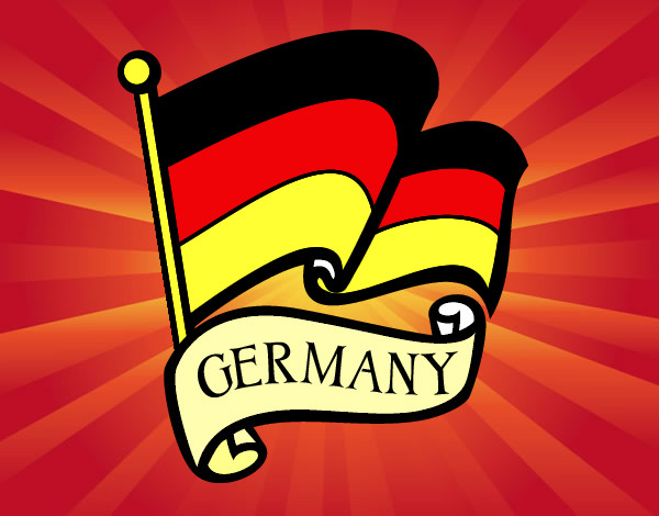Dibujo Bandera de Alemania pintado por Juanca16