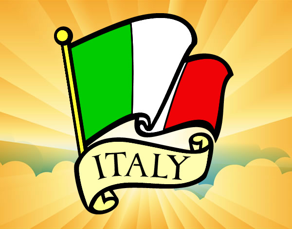 Dibujo Bandera de Italia pintado por Juanca16