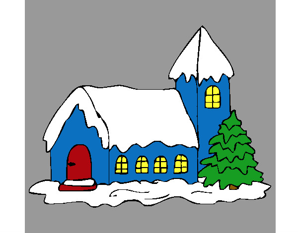 Dibujo Casa 1 pintado por chiguiline
