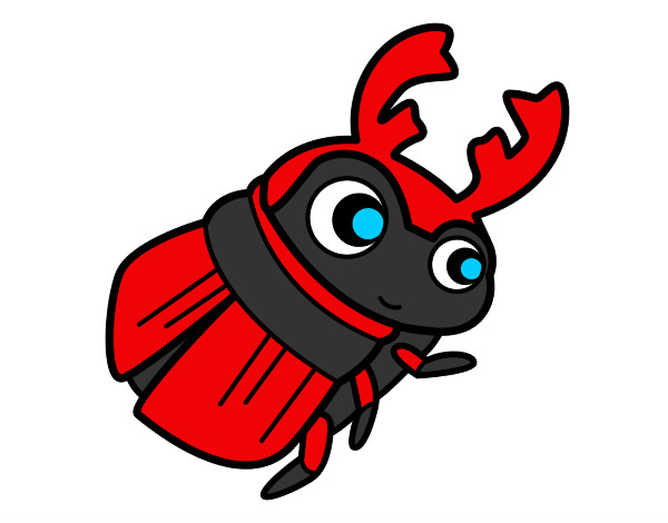 Dibujo Escarabajo pelotero pintado por MartaBonis