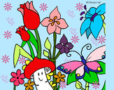 Dibujo Fauna y flora pintado por basketpa