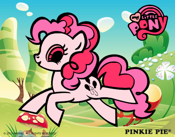 Dibujo Pinkie Pie pintado por Anais1D