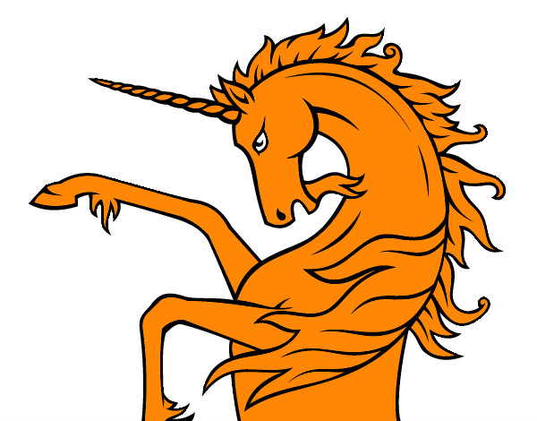 Dibujo Unicornio salvaje pintado por KiaraJW