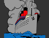 Dibujo Barco de vapor pintado por nicolasest