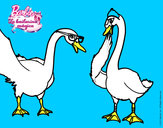 Dibujo El baile de los cisnes pintado por martabc
