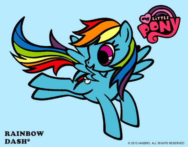 Rainbow Dash De My Little Pony