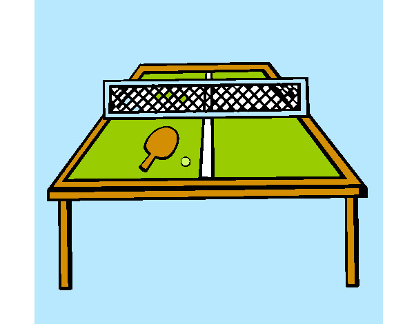 Dibujo Tenis de mesa 1 pintado por SamuelBart