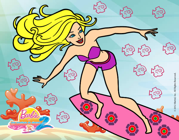 Barbi surfista