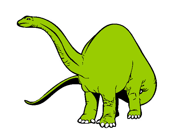 Dibujo Braquiosaurio II pintado por ivanmoren