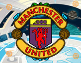 Dibujo Escudo del Manchester United pintado por ximoboy