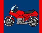 Dibujo Motocicleta pintado por luisrobert
