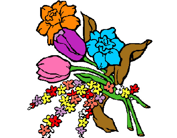 Dibujo Ramo de flores pintado por ivanmoren