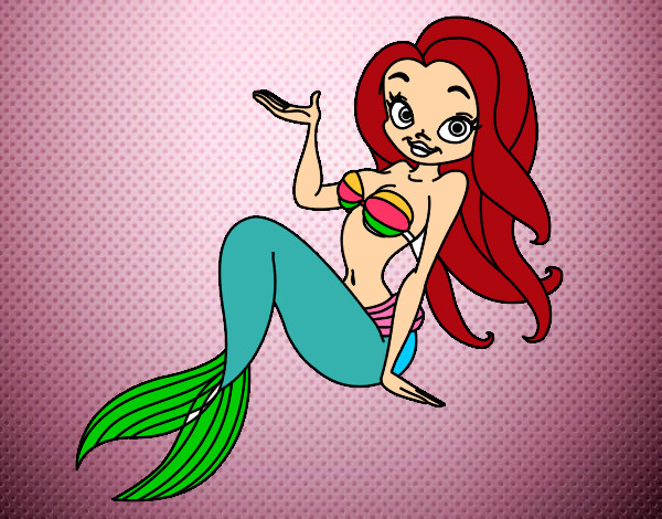 Dibujo Sirena sexy pintado por jalvarez