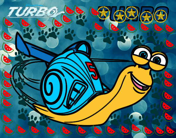 Dibujo Turbo pintado por ROUXA