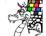 Dibujo Dragón mareado pintado por sosakem