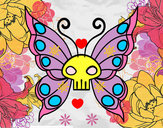 Dibujo Mariposa Emo pintado por yawilda
