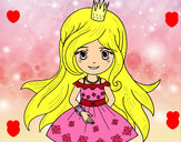 Dibujo Princesa primavera pintado por jurlyn 