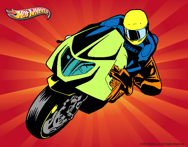 Dibujo Hot Wheels Ducati 1098R pintado por lean20