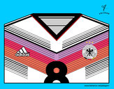 Dibujo Camiseta del mundial de fútbol 2014 de Alemania pintado por ru_82