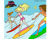 Dibujo Barbie de nuevo con sus amigas pintado por lopecita19