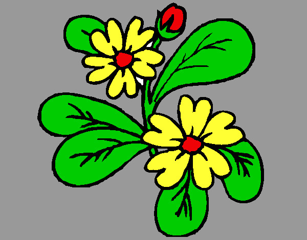 Dibujo Flores 4a pintado por mariayoshu