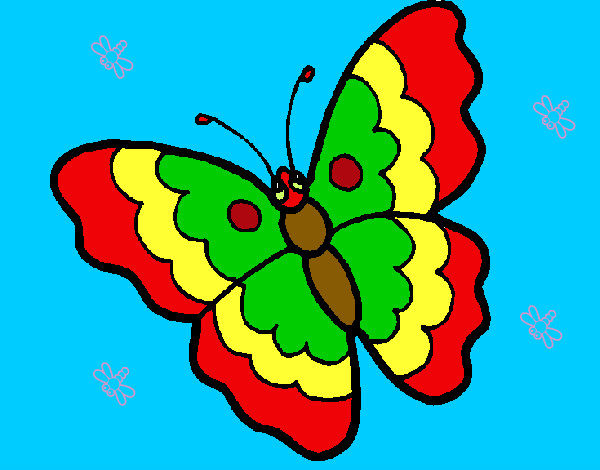 Dibujo Mariposa 13 pintado por mariayoshu