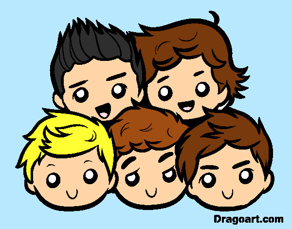 Dibujo One Direction 2 pintado por Aly_Horan