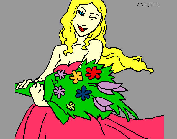 Dibujo Ramo de flores 2 pintado por mariayoshu