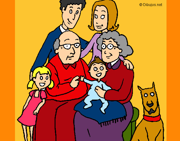 Dibujo Familia pintado por celes123