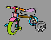 Dibujo Triciclo para niños pintado por stocn