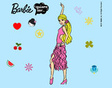 Dibujo Barbie flamenca pintado por Mara20