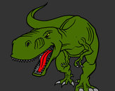 Dibujo Dinosaurio enfadado pintado por manuxxx123