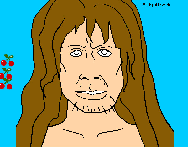 Dibujo Homo Sapiens pintado por ROPAS