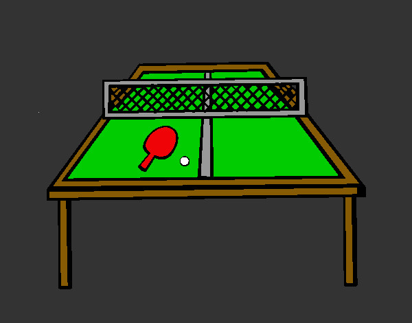 Dibujo Tenis de mesa 1 pintado por manuxxx123