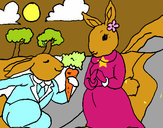 Dibujo Conejos pintado por xavier18