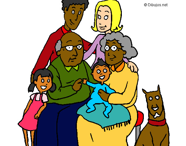 Dibujo Familia pintado por Guerreralm