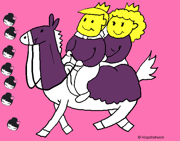 Príncipes a caballo