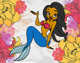 Dibujo Sirena sexy pintado por alicher