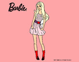 Dibujo Barbie veraniega pintado por Camitini