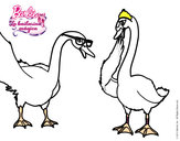 Dibujo El baile de los cisnes pintado por anagp