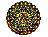 Dibujo Mandala trenzada pintado por estelitadd