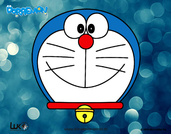 Dibujo Doraemon, el gato cósmico pintado por carla381