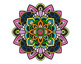 Dibujo Mandala decorativa pintado por estelitadd