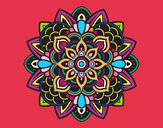 Dibujo Mandala decorativa pintado por vanessa03