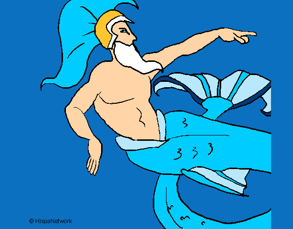 Dibujo Poseidón pintado por Darkziom