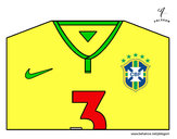 Dibujo Camiseta del mundial de fútbol 2014 de Brasil pintado por eryu