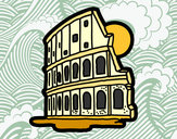 Dibujo Coliseo de Roma pintado por luis6415