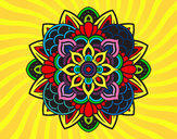 Dibujo Mandala decorativa pintado por Vicpec